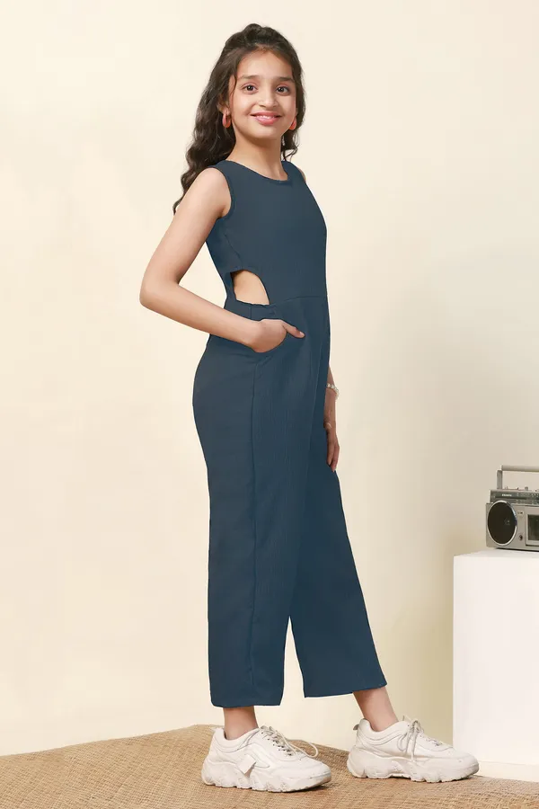 Rama_Delta_Solid_Ankle_Length_Cut-Out_Jumpsuit_For_Girls