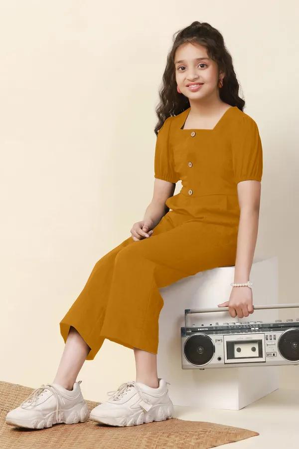 Mustard_Sugarcane_Solid_A-Line_Ankle_Length_Jumpsuit_For_Girls