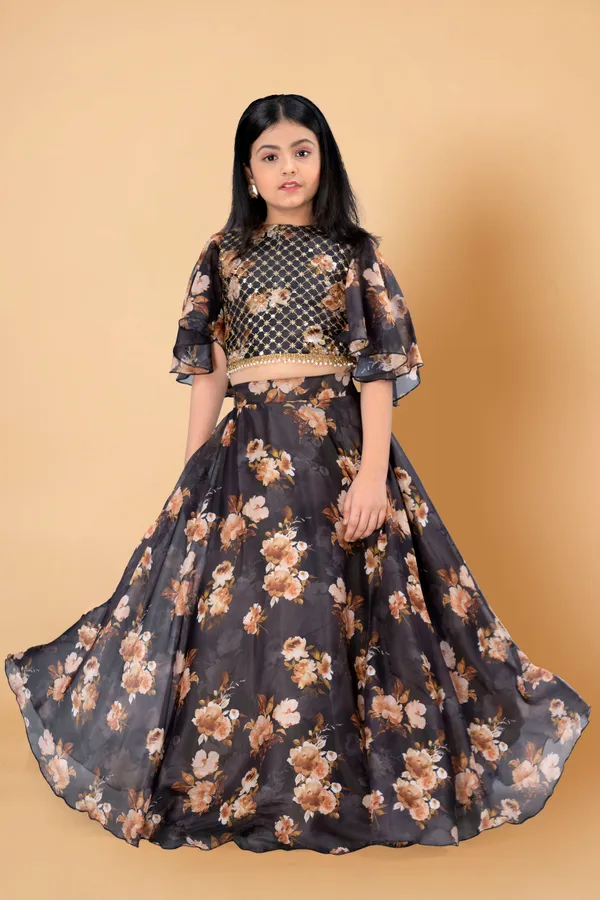 Black_Tabby_Silk_Embroidered_Readymade_Lehenga_Choli_For_Girls