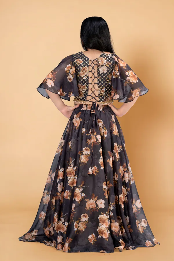 Black_Tabby_Silk_Embroidered_Readymade_Lehenga_Choli_For_Girls