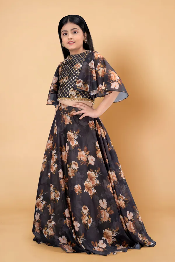 Black_Tabby_Silk_Embroidered_Readymade_Lehenga_Choli_For_Girls
