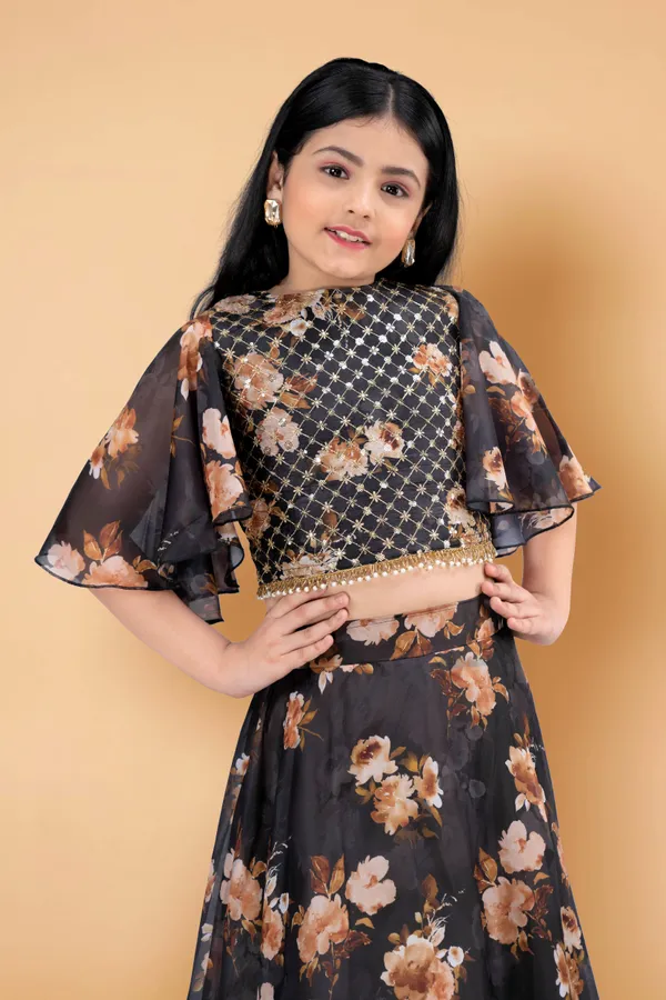 Black_Tabby_Silk_Embroidered_Readymade_Lehenga_Choli_For_Girls