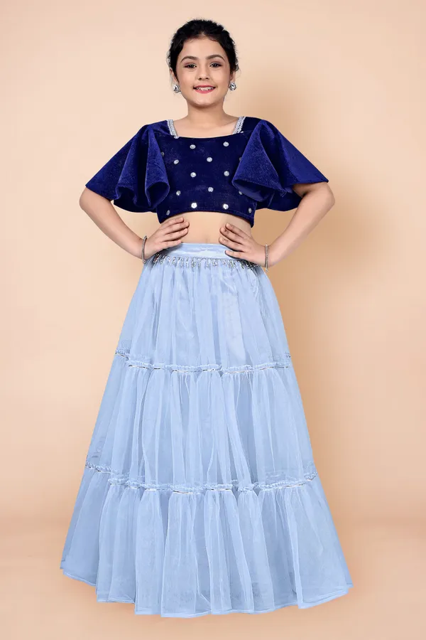 Navy_Blue_Embroidered_Ready_To_Wear_Lehenga_Choli_Set_For_Girls