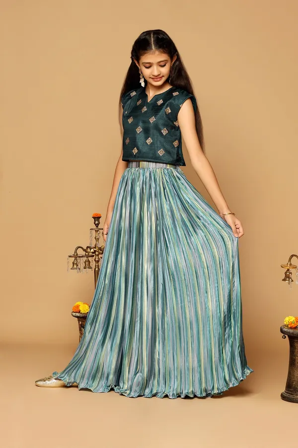 Rama_Chinon_Embroidered_Lehenga_Choli_Set_For_Girls
