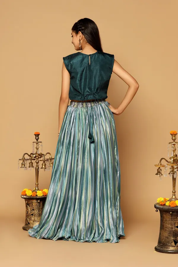 Rama_Chinon_Embroidered_Lehenga_Choli_Set_For_Girls