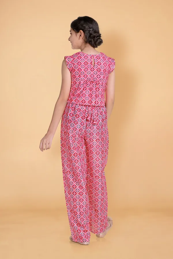 Light_Pink_Ethnic_Wear_Polyester_Blend_Printed_Crop_Top_With_Pant_Set_For_Girls