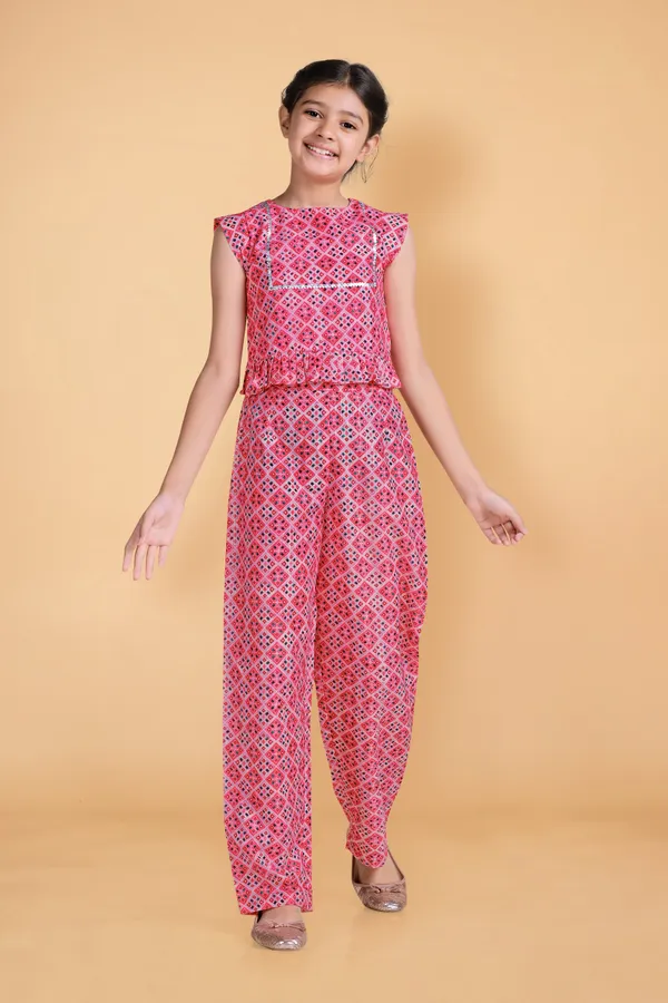 Light_Pink_Ethnic_Wear_Polyester_Blend_Printed_Crop_Top_With_Pant_Set_For_Girls