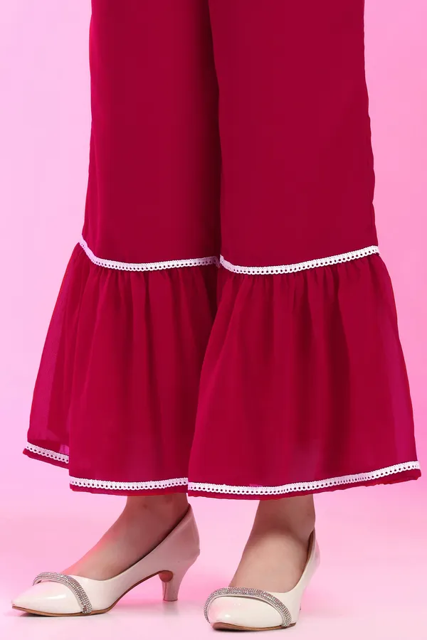 Rani_Georgette_Embroidered_Knee_Length_A-Line_Kurta_With_Sharara_Set_For_Girls