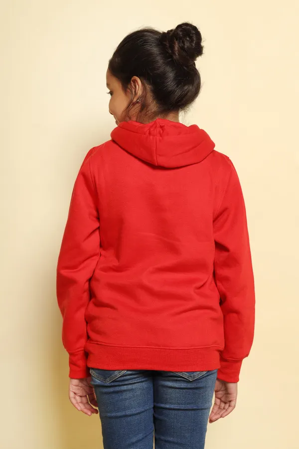 Red_Poly_Cotton_Fleece_Hooded_Neck_Sweatshirt_For_Girls