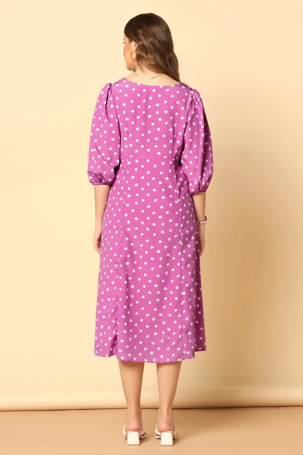 Mauve_Polyester_Blend_Digital_Print_A-Line_Dress_For_Women