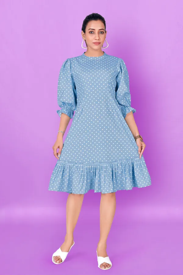 Sky_Blue_Polyester_Blend_Flowy_Dress_For_Women