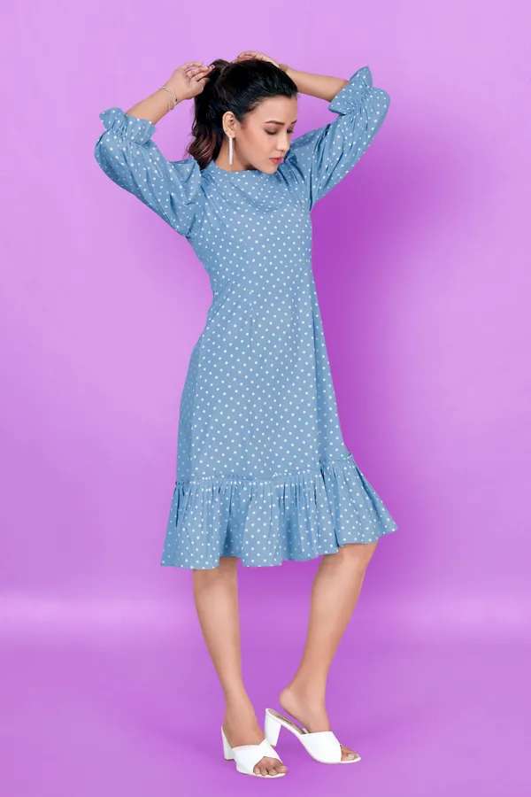 Sky_Blue_Polyester_Blend_Flowy_Dress_For_Women