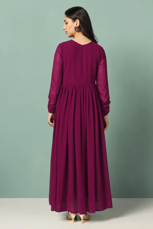 Wine_Georgette_Embroidery_A-Line_Maxi_Dress_For_Women