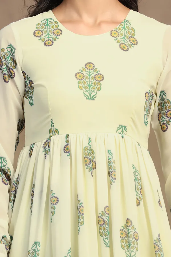 Light_Yellow_Georgette_Floral_Print_A-Line_Maxi_Length_Dress_For_Women