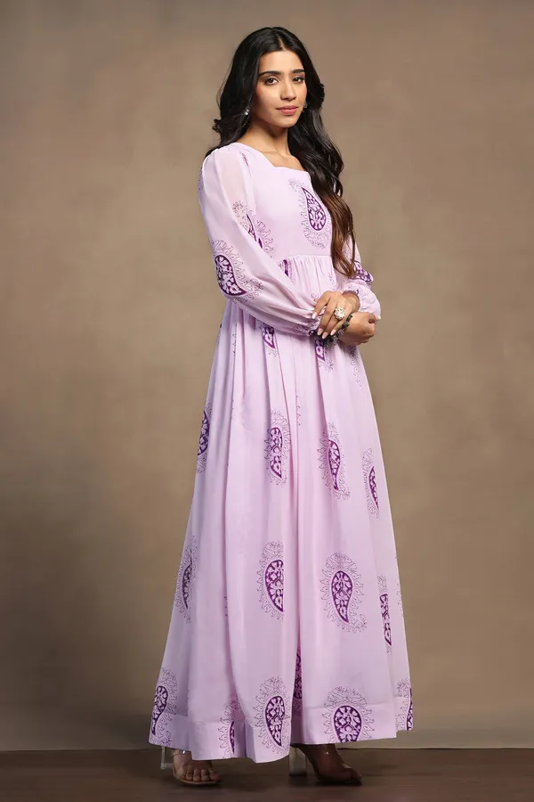 Light_Pink_Georgette_Floral_Print_A-Line_Maxi_Length_Dress_For_Women