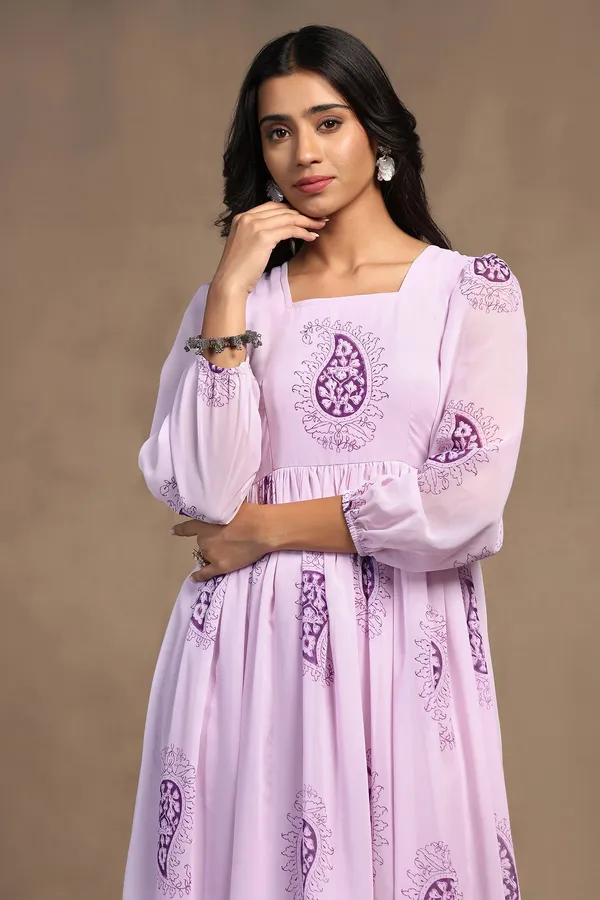 Light_Pink_Georgette_Floral_Print_A-Line_Maxi_Length_Dress_For_Women