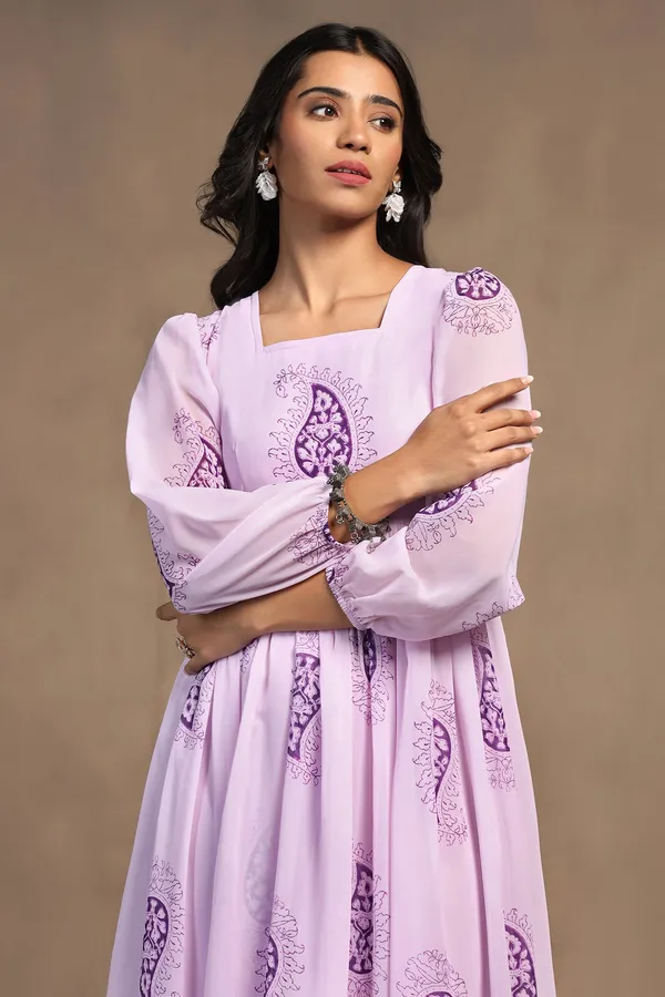 Light_Pink_Georgette_Floral_Print_A-Line_Maxi_Length_Dress_For_Women
