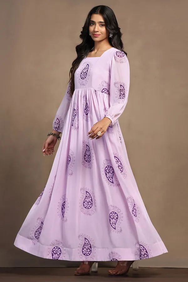 Light_Pink_Georgette_Floral_Print_A-Line_Maxi_Length_Dress_For_Women