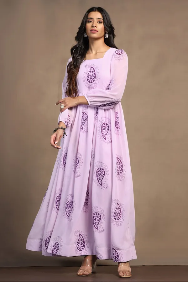 Light_Pink_Georgette_Floral_Print_A-Line_Maxi_Length_Dress_For_Women