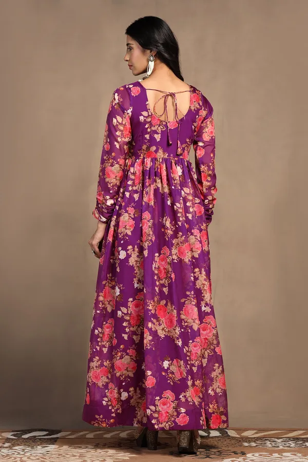 Purple_Tabby_Organza_Floral_Print_Gathered_Maxi_Dress_For_Women