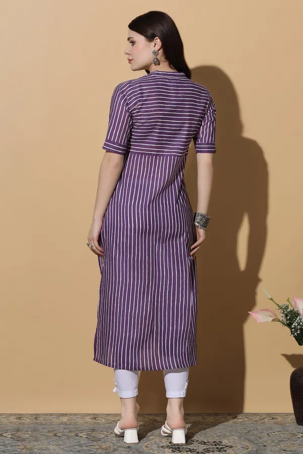 Purple_Cotton_Stripe_Printed_Straight_Kurta_For_Women