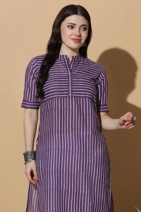Purple_Cotton_Stripe_Printed_Straight_Kurta_For_Women