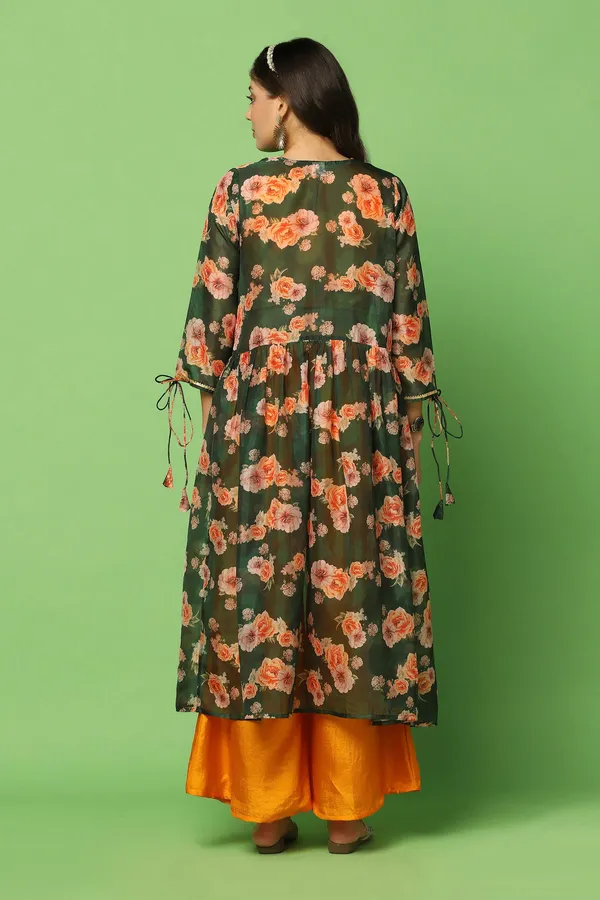 Yellow_Embroidered_Crop_Top_And_Palazzo_Set_With_Floral_Printed_Shrug_For_Women