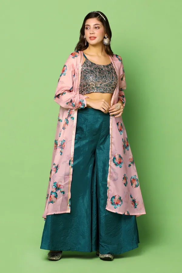 Rama_Dola_Silk_Crop_Top_And_Palazzo_Set_With_Long_Shrug_For_Women