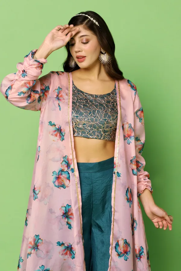 Rama_Dola_Silk_Crop_Top_And_Palazzo_Set_With_Long_Shrug_For_Women