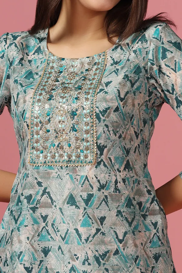 Beige_Poly_Muslin_Printed_Kurta_And_Pant_Set