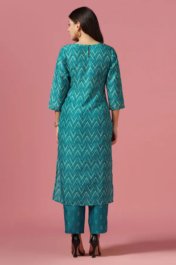 Rama_Poly_Muslin_Printed_Kurta_And_Pant_Set