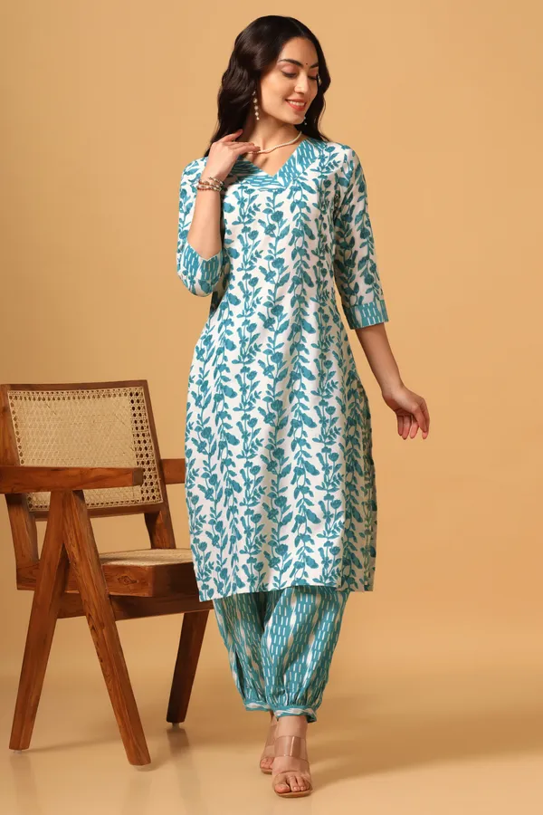 Rama_Cotton_Ankle_Length_Kurta_Pant_Suit_Set