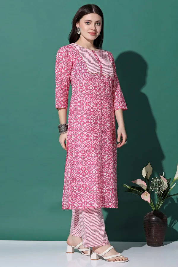 Pink_Cotton_All-Over_Printed_Kurta_With_Pant_Set