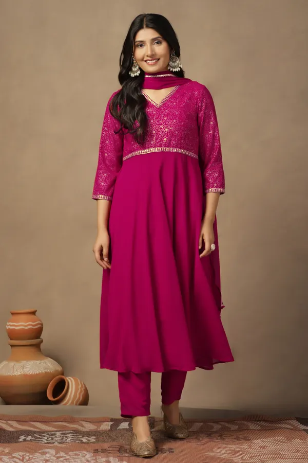 Rani_Georgeete_Ankle_Length_Kurta_Pant_Suit_Set