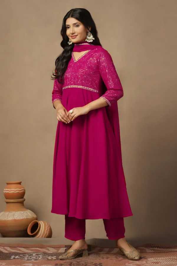 Rani_Georgeete_Ankle_Length_Kurta_Pant_Suit_Set