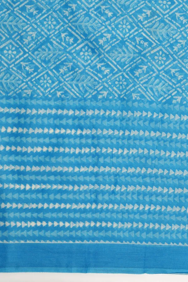 Blue_Cotton_All-Over_Printed_Calf_Length_Kurta_And_Pant_With_Dupatta_Set