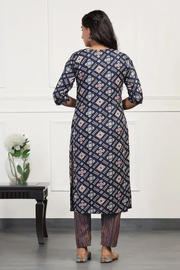 Rama_Cotton_All-Over_Printed_Calf_Length_Kurta_With_Pant_Set