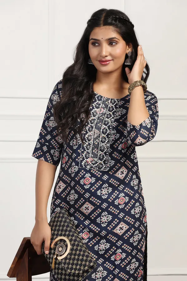 Rama_Cotton_All-Over_Printed_Calf_Length_Kurta_With_Pant_Set