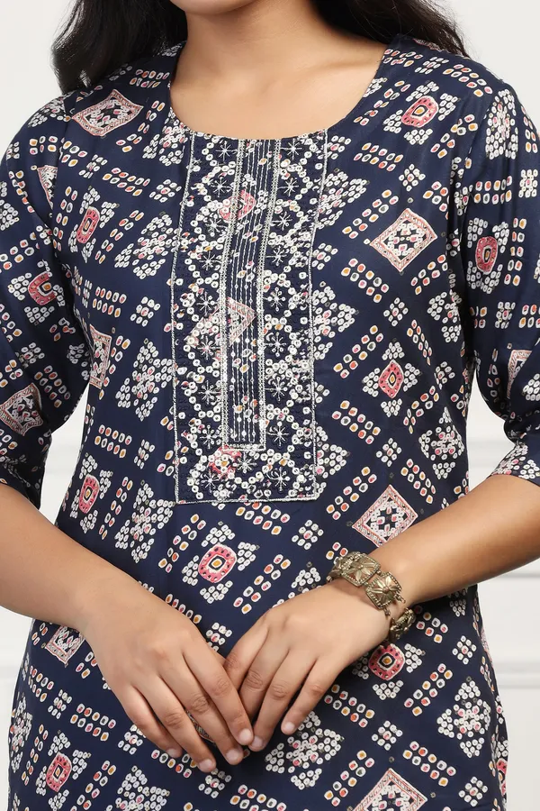 Rama_Cotton_All-Over_Printed_Calf_Length_Kurta_With_Pant_Set