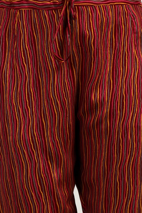 Maroon_Cotton_All-Over_Printed_Calf_Length_Kurta_With_Pant_Set