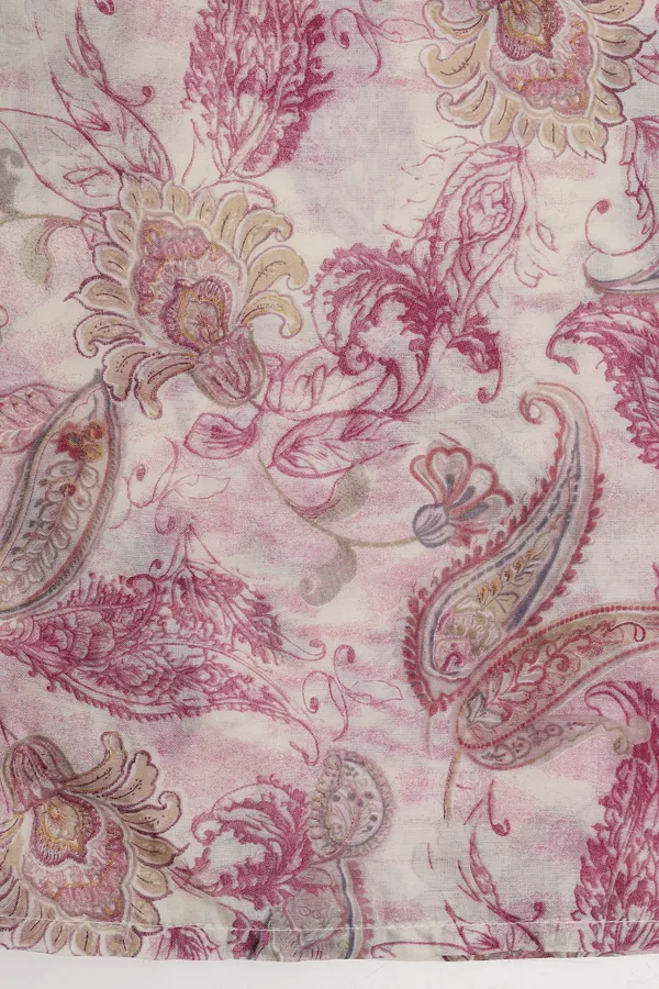Mauve_Cotton_All-Over_Printed_Calf_Length_Kurta_And_Pant_With_Dupatta_Set