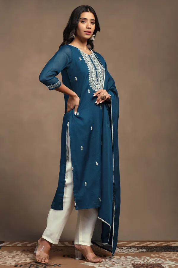 Rama_Kota_Doriya_Ankle_Length_Kurta_Pant_Suit_Set