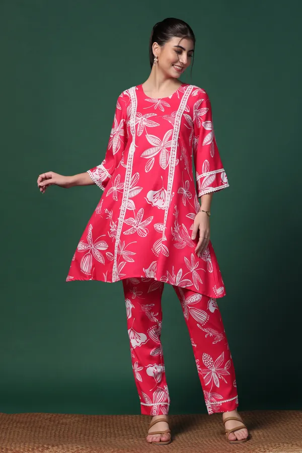 Pink_Cotton_Slub_Ankle_Length_Kurta_Pant_Suit_Set