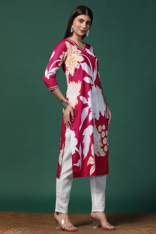 Pink_Cotton_Blend_Ankle_Length_Kurta_Pant_Suit_Set