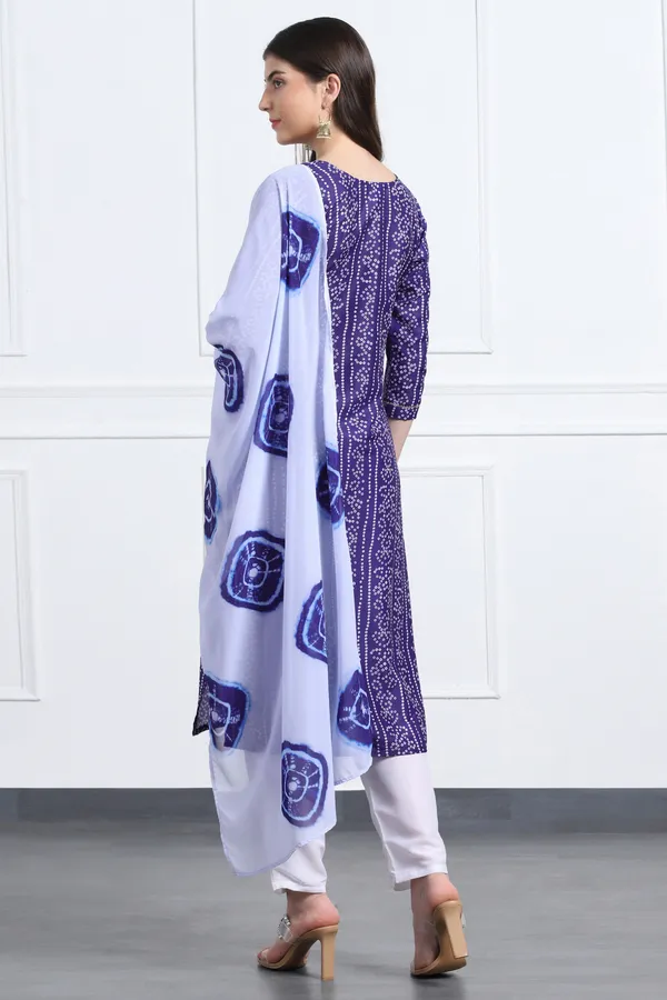 Blue_Muslin_Ankle_Length_Kurta_Pant_Suit_Set