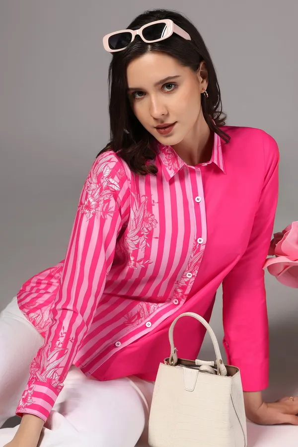Pink_Muslin_One_Side_Printed_Regular_Fit_Shirt_For_Women