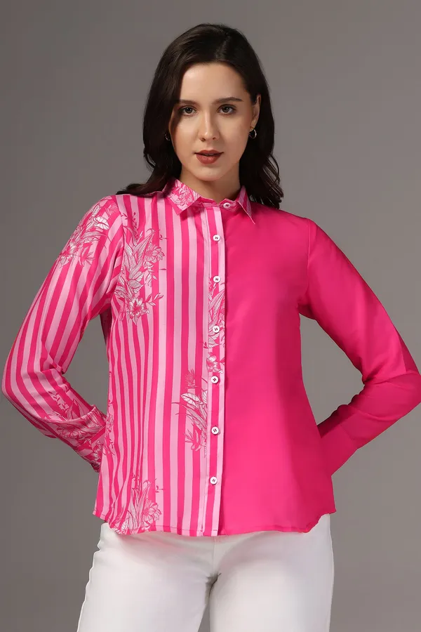Pink_Muslin_One_Side_Printed_Regular_Fit_Shirt_For_Women