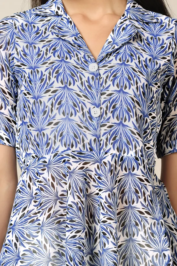 Blue_Georgette_All-Over_Printed_Top_For_Women