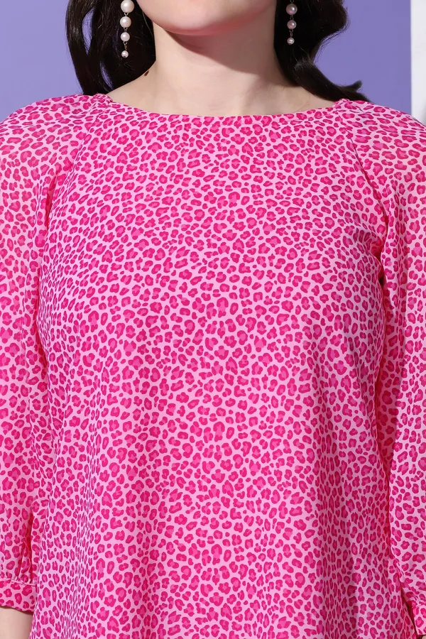 Pink_Georgette_All-Over_Printed_Top_For_Women