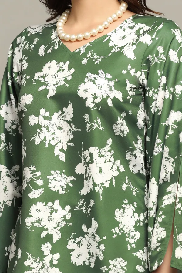 Green_Micro_Floral_Printed_A-Line_Top_For_Women